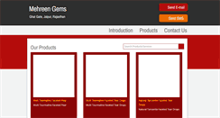 Desktop Screenshot of mehreengems.com